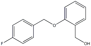 {2-[(4-fluorophenyl)methoxy]phenyl}methanol Structure