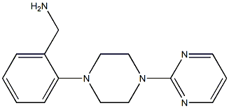 {2-[4-(pyrimidin-2-yl)piperazin-1-yl]phenyl}methanamine Structure