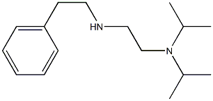 {2-[bis(propan-2-yl)amino]ethyl}(2-phenylethyl)amine 구조식 이미지