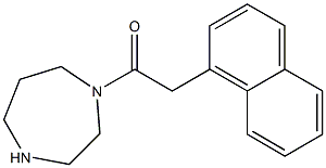 1-(1,4-diazepan-1-yl)-2-(naphthalen-1-yl)ethan-1-one 구조식 이미지