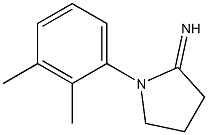1-(2,3-dimethylphenyl)pyrrolidin-2-imine 구조식 이미지