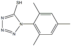 1-(2,4,6-trimethylphenyl)-1H-1,2,3,4-tetrazole-5-thiol Structure