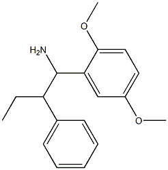 1-(2,5-dimethoxyphenyl)-2-phenylbutan-1-amine 구조식 이미지