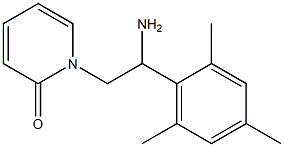 1-(2-amino-2-mesitylethyl)pyridin-2(1H)-one Structure