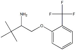 1-(2-amino-3,3-dimethylbutoxy)-2-(trifluoromethyl)benzene 구조식 이미지