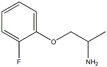 1-(2-fluorophenoxy)propan-2-amine Structure