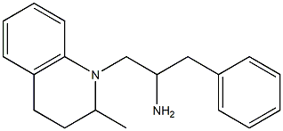 1-(2-methyl-1,2,3,4-tetrahydroquinolin-1-yl)-3-phenylpropan-2-amine 구조식 이미지