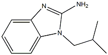1-(2-methylpropyl)-1H-1,3-benzodiazol-2-amine 구조식 이미지