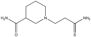 1-(3-amino-3-thioxopropyl)piperidine-3-carboxamide Structure