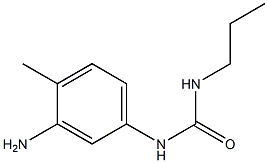 1-(3-amino-4-methylphenyl)-3-propylurea Structure