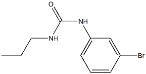 1-(3-bromophenyl)-3-propylurea 구조식 이미지