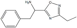 1-(3-ethyl-1,2,4-oxadiazol-5-yl)-2-phenylethan-1-amine Structure