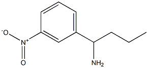 1-(3-nitrophenyl)butan-1-amine Structure