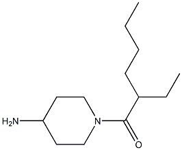 1-(4-aminopiperidin-1-yl)-2-ethylhexan-1-one Structure