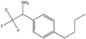 1-(4-butylphenyl)-2,2,2-trifluoroethan-1-amine Structure