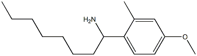 1-(4-methoxy-2-methylphenyl)octan-1-amine Structure