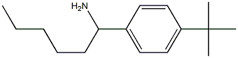 1-(4-tert-butylphenyl)hexan-1-amine 구조식 이미지