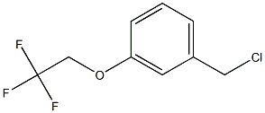 1-(chloromethyl)-3-(2,2,2-trifluoroethoxy)benzene Structure