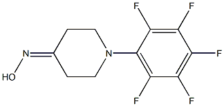 1-(pentafluorophenyl)piperidin-4-one oxime 구조식 이미지