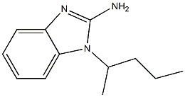 1-(pentan-2-yl)-1H-1,3-benzodiazol-2-amine 구조식 이미지