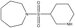 1-(piperidin-3-ylsulfonyl)azepane 구조식 이미지