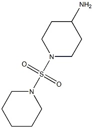 1-(piperidine-1-sulfonyl)piperidin-4-amine 구조식 이미지