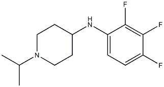 1-(propan-2-yl)-N-(2,3,4-trifluorophenyl)piperidin-4-amine Structure