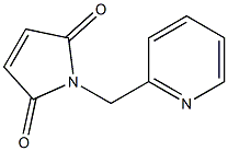 1-(pyridin-2-ylmethyl)-2,5-dihydro-1H-pyrrole-2,5-dione 구조식 이미지