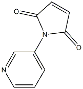 1-(pyridin-3-yl)-2,5-dihydro-1H-pyrrole-2,5-dione 구조식 이미지