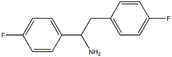 1,2-bis(4-fluorophenyl)ethanamine Structure
