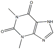 1,3-dimethyl-2,3,6,7-tetrahydro-1H-purine-2,6-dione 구조식 이미지