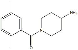 1-[(2,5-dimethylphenyl)carbonyl]piperidin-4-amine 구조식 이미지