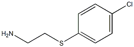 1-[(2-aminoethyl)sulfanyl]-4-chlorobenzene Structure