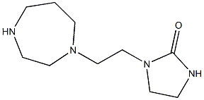 1-[2-(1,4-diazepan-1-yl)ethyl]imidazolidin-2-one Structure