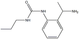 1-[2-(1-aminoethyl)phenyl]-3-propylurea 구조식 이미지