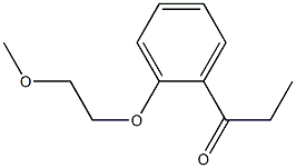 1-[2-(2-methoxyethoxy)phenyl]propan-1-one Structure