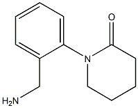 1-[2-(aminomethyl)phenyl]piperidin-2-one Structure