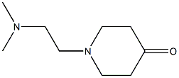 1-[2-(dimethylamino)ethyl]piperidin-4-one Structure