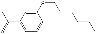 1-[3-(hexyloxy)phenyl]ethan-1-one 구조식 이미지