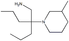 1-[4-(aminomethyl)heptan-4-yl]-3-methylpiperidine 구조식 이미지