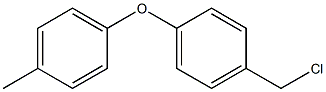 1-[4-(chloromethyl)phenoxy]-4-methylbenzene Structure