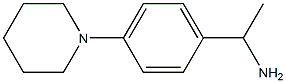 1-[4-(piperidin-1-yl)phenyl]ethan-1-amine 구조식 이미지