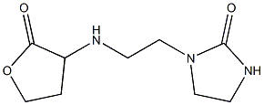 1-{2-[(2-oxooxolan-3-yl)amino]ethyl}imidazolidin-2-one 구조식 이미지