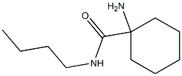 1-amino-N-butylcyclohexanecarboxamide 구조식 이미지