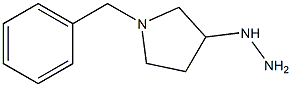 1-benzyl-3-hydrazinylpyrrolidine 구조식 이미지