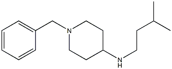 1-benzyl-N-(3-methylbutyl)piperidin-4-amine 구조식 이미지