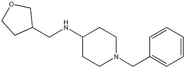 1-benzyl-N-(oxolan-3-ylmethyl)piperidin-4-amine 구조식 이미지