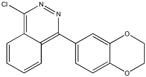 1-chloro-4-(2,3-dihydro-1,4-benzodioxin-6-yl)phthalazine 구조식 이미지