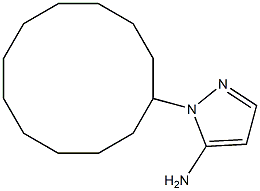 1-cyclododecyl-1H-pyrazol-5-amine Structure