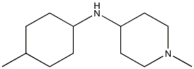 1-methyl-N-(4-methylcyclohexyl)piperidin-4-amine Structure